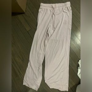 Aritzia Wilfred free pink sweatpants
